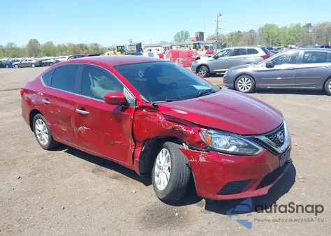 2019 Nissan Sentra Sv z USA, uszkodzony, nr VIN 3N1AB7AP1KY273950